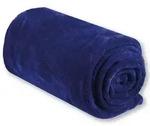 Babydecke Mikrofaser Bestlivings blau - mittelblau 90x140 cm