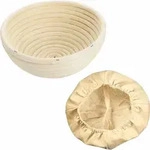 Westmark Set G&auml;rk&ouml;rbchen rund, &Oslash; 20,5 x 8,1 cm, mit Bezug, 3207227B