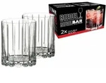 Riedel Bar Double Rocks Gl&auml;ser 2er Set, Tumbler, Whiskygl&auml;ser, Kristallglas, Klar,