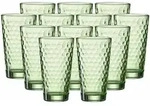 Ritzenhoff & Breker Favo Longdrinkglas 400 ml gr&uuml;n 12er Set