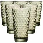 Ritzenhoff & Breker Favo Longdrinkglas 400 ml oliv 6er Set
