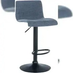 CLP Barhocker Branford blau/Stoff