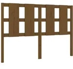 vidaXL Kopfteil Honigbraun 145,5x4x100 cm Massivholz Kiefer
