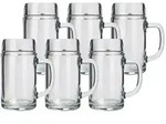 St&ouml;lzle Oberglas STYRIA Bierkrug 0,5 l 6er Set