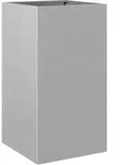 vidaXL Pflanzk&uuml;bel Silbern 42x38x75 cm Verzinkter Stahl