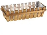 Relaxdays Blumenkasten, 3er Set, Holz, Lattenoptik, Fensterbank und Balkon,...