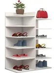 VCM Enosa Schuhschrank 12 Ablagen wei&szlig;.
