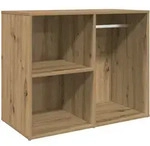 vidaXL Ankleideschrank Artisan Eiche 80x40x65 cm Holzwerkstoff