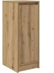 vidaXL Schuhschrank Artisan-Eiche 29,5x34x76 cm Holzwerkstoff
