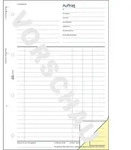 Avery Zweckform Formularbuch Auftrag A4 selbstdurchschreibend 2x40 Blatt