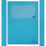 Exacompta 50162E 100er Packung Fenstermappen BAHIA 160g/qm - 22x31 cm -...