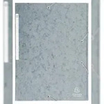 Exacompta 17110H 25x Sammelmappe mit Gummizug und 3 Klappen, Maxi-Kapazit&auml;t,...