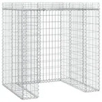 vidaXL Gabionen-M&uuml;lltonnenbox 110x91x120 cm Verzinktes Eisen