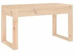 vidaXL Gartenbank 80x38x45 cm Massivholz Kiefer