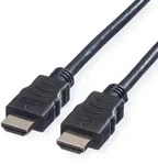 VALUE HDMI High Speed Kabel mit Ethernet, schwarz, 7,5 m