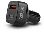 In-Car Charger USB-C Power Delivery + USB Auto-Ladeger&auml;t (mit 2 beleuchtete