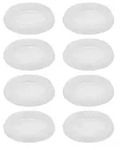 WAGNER QuickClick&reg; Plastikgleiter antirutsch STOPP - 8er-Set Ersatzgleiter &Oslash;...