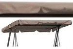 QUICK STAR Ersatzdach Hollywoodschaukel Taupe