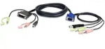 ATEN 2L-7DX3U KVM-Kabel VGA zu DVI 3m, schwarz, 3 m