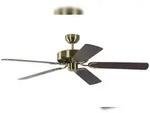 Pepeo Deckenventilator Potkuri Messing antik / Mahagoni 132