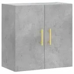 vidaXL Wandschrank Betongrau 60 x 31 x 70 cm Holzwerkstoff