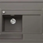 BLANCO GmbH + Co KG BLANCO ZENAR 45 S-F Einbausp&uuml;le SILGRANIT vulkangrau ab 45 cm