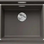 BLANCO GmbH + Co KG BLANCO SUBLINE 500-F Einbausp&uuml;le SILGRANIT vulkangrau ab 60 cm