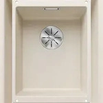 BLANCO GmbH + Co KG BLANCO SUBLINE 320-U Einbausp&uuml;le SILGRANIT softwei&szlig; ab 40 cm
