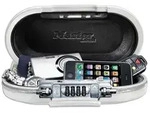 MASTER LOCK Kleine Safe Space-Dokumentenkassette mit Zahlenschloss und Kabel