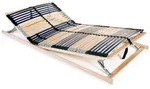 vidaXL Lattenrost mit 42 Latten 7 Zonen 120 x 200 cm