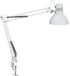 LED-Tischleuchte MAULstudy Klemme inkl. Leuchtmittel E27 wei&szlig;