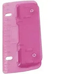 WEDO Taschenlocher 8cm Kunststoff pink