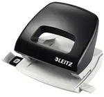 LEITZ Locher Topstyle 1,6mm mit Anschlagschiene schwarz in Blisterverpackung