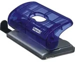 Rapid B&uuml;rolocher EC10 Kunststoff/Metall 10 Blatt transparent blau in