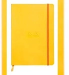 Rhodiarama Notizbuch A5 Softcover, 80 Blatt elfenbein 90g, liniert, mit