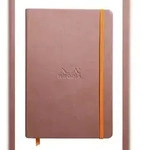 Rhodiarama Notizbuch A5, fester Einband, 96 Blatt blanko, Papier elfenbein 90g,...