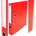Exacompta 53545E 10x Ordner aus PVC mit 2 Ringen, R&uuml;cken 50mm, 32x29cm f&uuml;r...