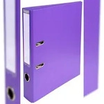 Exacompta 53557E 10x Ordner aus PVC mit 2 Ringen, R&uuml;cken 50mm, 32x29cm f&uuml;r...