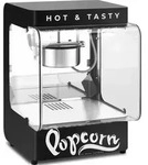 Royal Catering Popcornmaschine - 1300 W - 4 kg/h - modernes Design - schwarz -