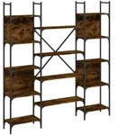 vidaXL B&uuml;cherregal R&auml;uchereiche 155,5x24x166,5 cm Holzwerkstoff