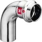 VIEGA Bogen I/A 90&deg; Prestabo Stahl verzinkt 28mm