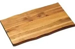 KESPER Tranchierbrett Akazie FSC 28502, 45x27x2 cm &ndash; massives Schneidebrett mit