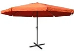 Mendler Sonnenschirm Meran Pro, Gastronomie Marktschirm mit Volant &Oslash; 5m