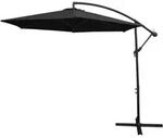 3m freitragender Sonnenschirm - Schwarz