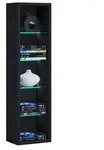 VCM RasitoL Regal wandh&auml;ngend 5 Ablagen schwarz.