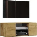 VCM TV-M&ouml;bel Jusa Honig-Eiche H. 40 x B. 115 x T. 36 cm