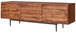FineBuy TV Lowboard FB51426 Holz Fernsehkommode Massiv Landhaus Fernsehschrank