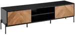 TV Schrank FineBuy Lowboard 163x45x40 cm Holz Fernsehkommode Fernsehschrank