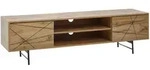TV Schrank FineBuy 160x45x40 cm Lowboard Holz Fernsehkommode Fernsehschrank