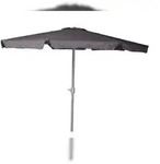 Merxx Marktschirm, &Oslash; 300 cm, grau